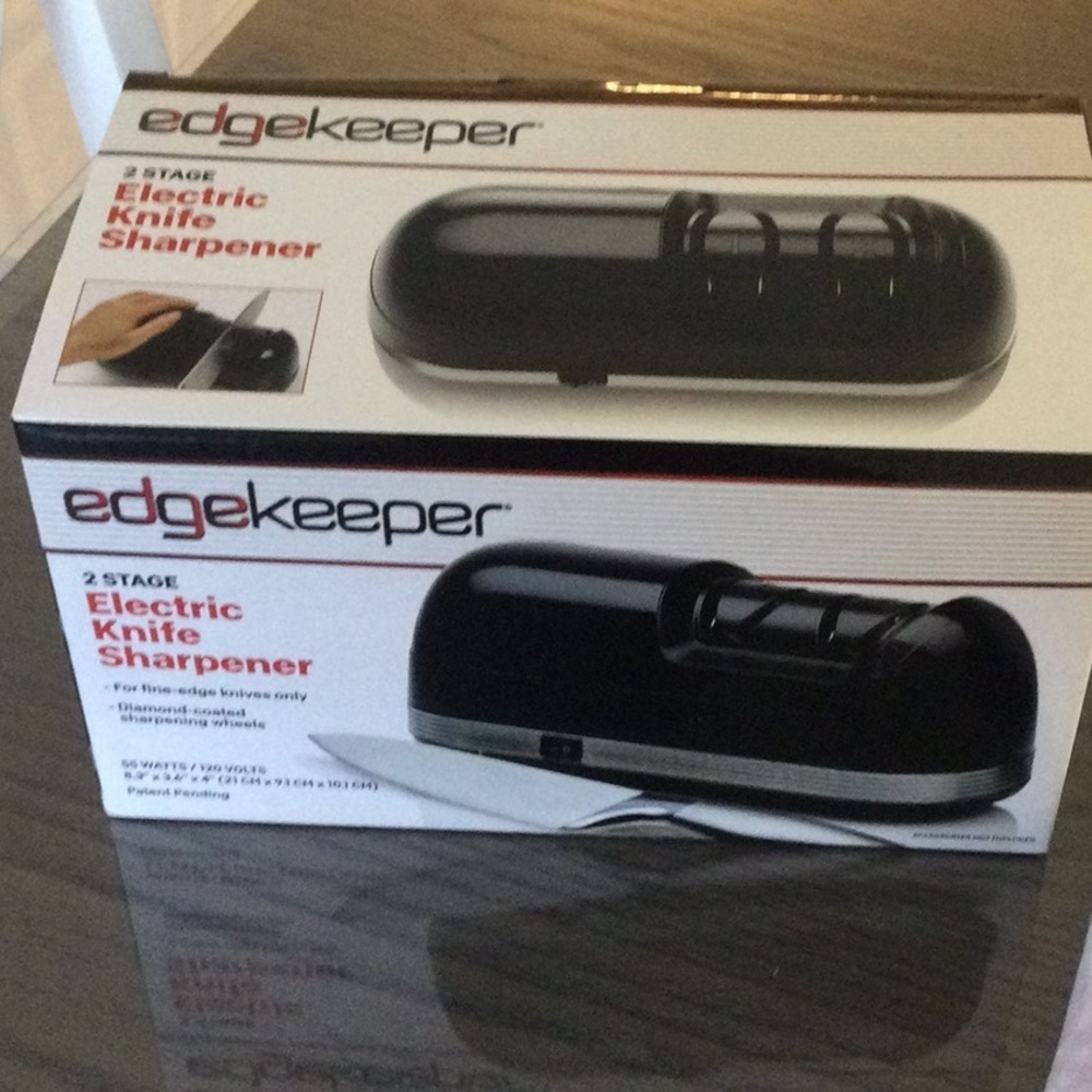 Black Electric Knife Sharpener